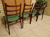 Vintažinės mid century "Casala" tikmedžio kėdės - nuotraukos Nr. 28