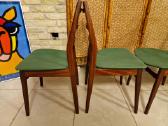 Vintažinės mid century "Casala" tikmedžio kėdės - nuotraukos Nr. 29