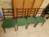 Vintažinės mid century "Casala" tikmedžio kėdės - nuotraukos Nr. 36