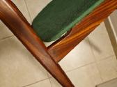 Vintažinės mid century "Casala" tikmedžio kėdės - nuotraukos Nr. 17