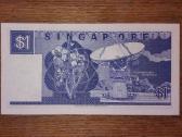 Singapūro 1 $ banknotas - nuotraukos Nr. 2
