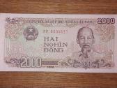 Vietnamo 2.000 dong banknotas