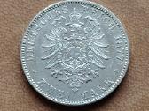 Prusijos 2 markes 1877 - nuotraukos Nr. 2