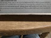Ketaus keptuvė su rankena ir mediniu padėklu - nuotraukos Nr. 7