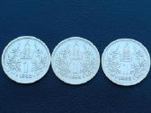1 krona 1893,94,95m. Austrija sidabras