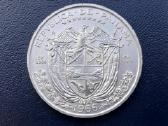 1 balboa 1966m. Panama sidabras 900 unc