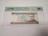 1993 m. 20 litų Pmg66 Naa serija