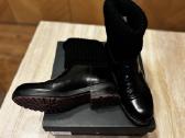 Juodi, odiniai Tommy Hilfiger batai