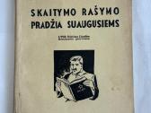 Skaitymo rašymo pradžia suaugusiems 1941 m.