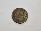 1864 1 kreuzeris Badenas