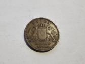 1864 1 kreuzeris Badenas - nuotraukos Nr. 2