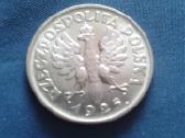 Lenkiškas 1 zlotas 1925m. - nuotraukos Nr. 2