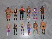 13x Originalių Wwe imtynininkų figūrėlių rinkinys