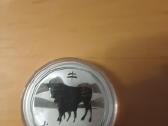 1 oz moneta Jaučio metai-lunar ll-2009m. - nuotraukos Nr. 3