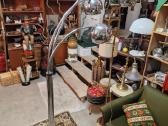 Vintažinis mid century modern chromo toršeras - nuotraukos Nr. 2
