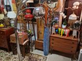 Vintažinis mid century modern chromo toršeras - nuotraukos Nr. 7