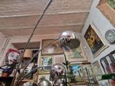 Vintažinis mid century modern chromo toršeras - nuotraukos Nr. 13