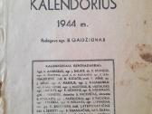 Kalendoriai 1919-1944m. - nuotraukos Nr. 9