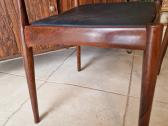Vintažinės mid century palisandro masyvo kėdės - nuotraukos Nr. 11