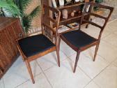 Vintažinės mid century palisandro masyvo kėdės - nuotraukos Nr. 20