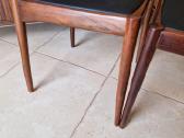 Vintažinės mid century palisandro masyvo kėdės - nuotraukos Nr. 28