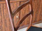 Vintažinės mid century palisandro masyvo kėdės - nuotraukos Nr. 32