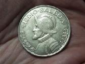 Panama 1/2 balboa 1962 sidabras