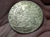 Etiopija 1 birr 1900 sidabras