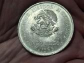 Meksika 5 pesai 1953 sidabras