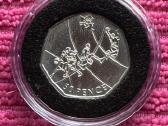 Moneta UK 2011m. 50 pensu, sidabras(.925)