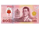 Tailandas 100 Baht Unc Polimeras