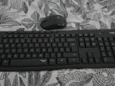 Logitech klaviatūra + pelė