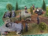 1:35 Diorama 1:35 Tanku modeliu Vermachtas - nuotraukos Nr. 2