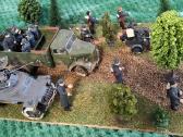 1:35 Diorama 1:35 Tanku modeliu Vermachtas - nuotraukos Nr. 3