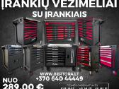 Įrankių vežimėliai dirbtuvėms ir servisui nuo 289€