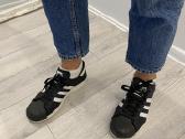 Juodi adidas "Superstar" laisvalaikio sportbačiai - nuotraukos Nr. 7