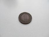 1 reichspfennig , Vokietija , 1934 A, D