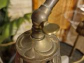 Vintažinė Art Nouveau žalvarinė stalo lempa - nuotraukos Nr. 10