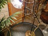 Vintažinė Art Nouveau žalvarinė stalo lempa - nuotraukos Nr. 30