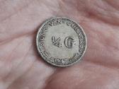 Kiurasao 1/4 guldeno 1947 sidabras