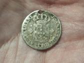 Brazilija 3 vintens 1706 - 1750 sidabras