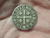 Portugalija 1/2 tostao 1706 - 1750 sidabras - nuotraukos Nr. 2