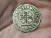 Portugalija 6 vintens 1706 - 1750 sidabras - nuotraukos Nr. 2