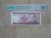 2007 20 litų Pmg 65