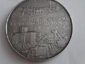 1986 m. medalis „75 jahre Bergbau", bareljefas