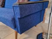 Vintažinė mid century modern sofa lova - nuotraukos Nr. 2