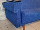 Vintažinė mid century modern sofa lova - nuotraukos Nr. 16