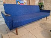 Vintažinė mid century modern sofa lova - nuotraukos Nr. 18