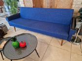 Vintažinė mid century modern sofa lova - nuotraukos Nr. 25