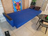 Vintažinė mid century modern sofa lova - nuotraukos Nr. 37